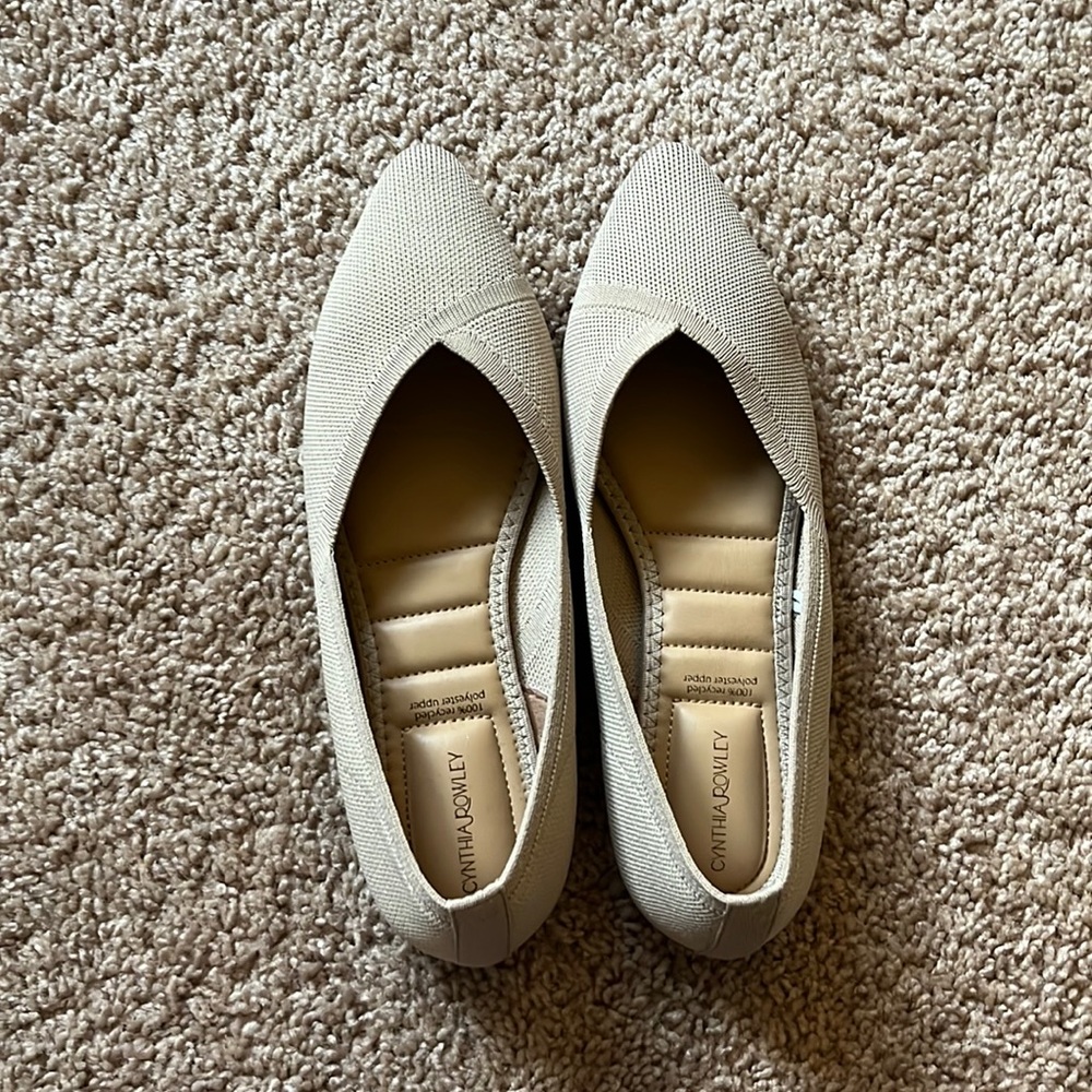 Cynthia Rowley nude flats